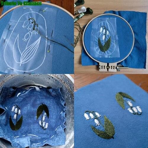 1M Water Soluble Film Transparent Embroidery Stabilizer Sewing Supplies Accessories NEW