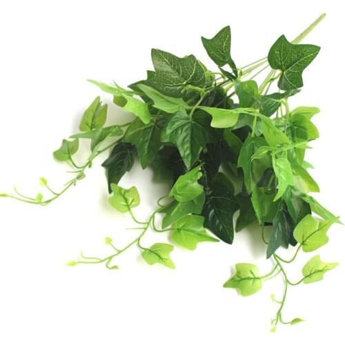 1pc Simulation Plants Artificial Plant Branch Lifelike 9-Branch DIY Artificial Leaf Stem Faux Plant Photography Props Home Decor