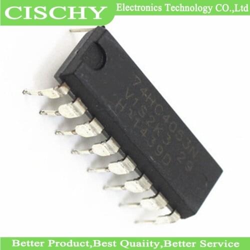 5pcs/lot SN74HC4053N SN74HC4053 74HC4053 DIP-16 In Stock