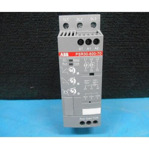 ABB compact soft starter, PSR30-600-70; 10070090 brand new original 1 piece