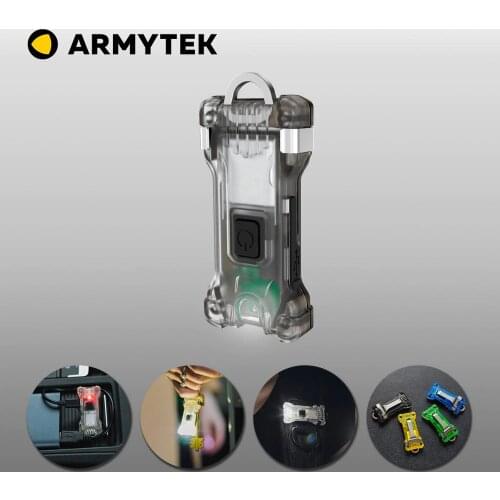 Keychain Flashlight Armytek Zippy Rechargeable Mini Torch