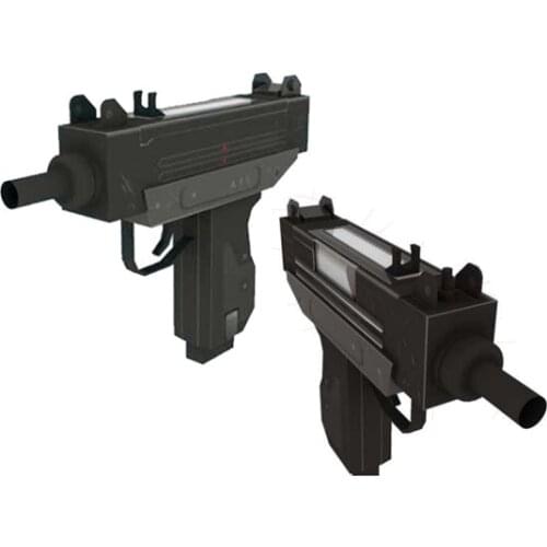 3D Paper Model Uzi Submachine Gun 1: 1 Scale DIY Handmade Paper Craft Toy