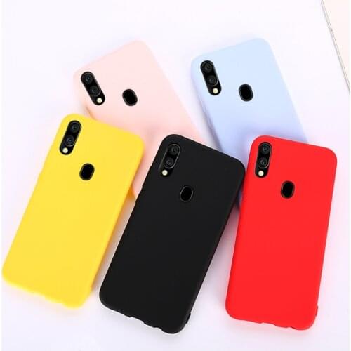 Colorful Candy Case For Samsung Galaxy A10 A20 A30 A40 A50 A60 A70 A20E Cover Cases For Samsung A 10 20 30 40 50 60 70 20E Shell