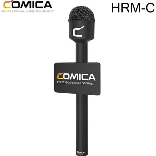 COMICA HRM-C Handheld Dynamic Microphone Omnidirectional Dynamic Mic with XLR 3.5mm For camcorder Cameras DSLR