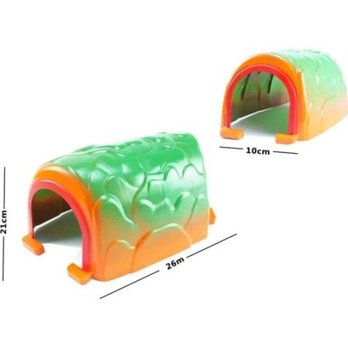 D506 -26cm cave Suitable for electric rail train toys general track scene accessories Childrens cognitive toys