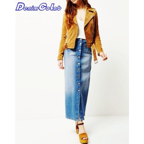 DenimCoLab Denim Skirts For Women