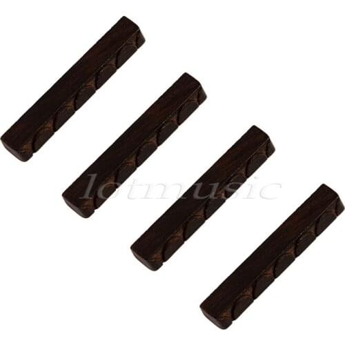 Classical Guitar Nut Ebony Nut Guitar Parts Accessories Slotted