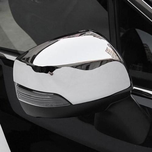 For Subaru XV Impreza 2017- 2020 Hatchback ABS Chrome Rear View Side Door Mirror Cover Trim Rearview Mirrors Protector Mouldings