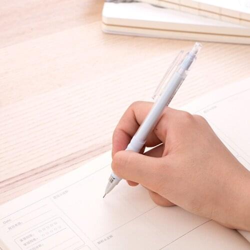 Deli 1pc Color Random Mechanical Pencil 0.5mm HB Automatic Pencil Stationery Auto Pencils Office Stationery for School Supplies