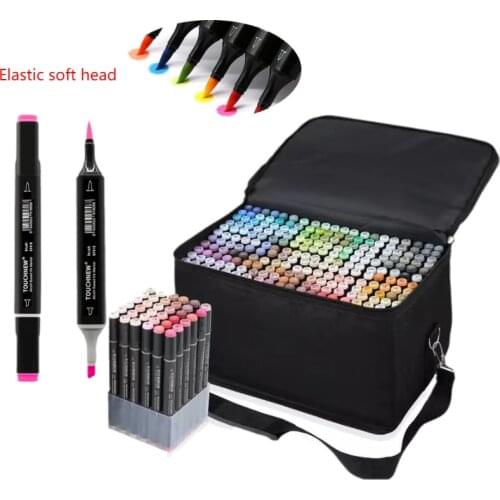 TOUCHNEW Sketching markers Soft brush Marker pen set brush marker alcohol-based marker comic drawing animation art supplies