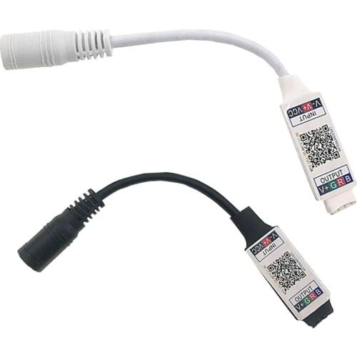 Mini RGB Bluetooth Controller DC 5V 12V 24V Music Bluetooth LED Controller Light Strip Controller For RGB RGBW LED Strip