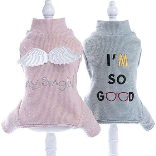 Soft Cotton Dog Jumpsuit Winter Dog Clothes Small Puppy Coat Pet Outfits Warm Dog Hoodie Clothing For Yorkie