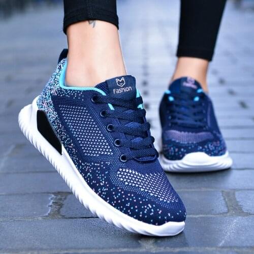 Tenis Feminino 2020 New Arrival Sneakers Gym Sport Shoes for Famale Fitness Breathable Comfortable Women Tennis Shoes cheap