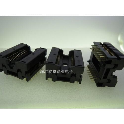 Original WELLS IC Test Seat 652D032211 Burning Programm SOP32 Socket Adapte