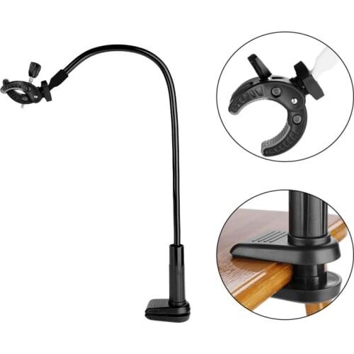 Pet Hair Dryer Stand Fixed Rotatable Hands-Free Hair Dryer Stand Three-jaw Bracket Grooming Table Hair Dryer Clip Holder