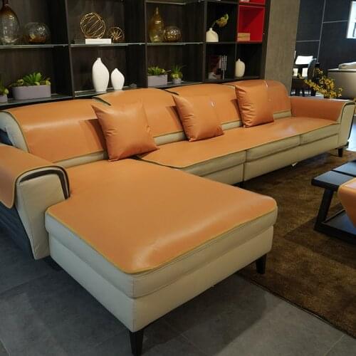 High-grade leather sofa cushion Four Seasons Universal Anti-slip Sofa Cover custom Corner sofa slipcover waterproof sofacover