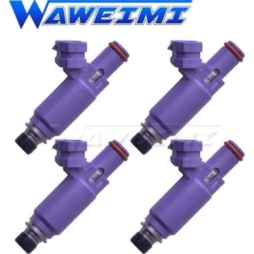 WAWEIMI 4x Fuel Injector OE 195500-4500 For Mazda Ford Engine Car Accessories