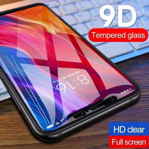 9D Protective Glass For Xiaomi Mi 8 Lite Screen Protector For Xiaomi Mi A2 A1 5X 6X Mi8 xiomi 8 Glass Tempered Glass Protection