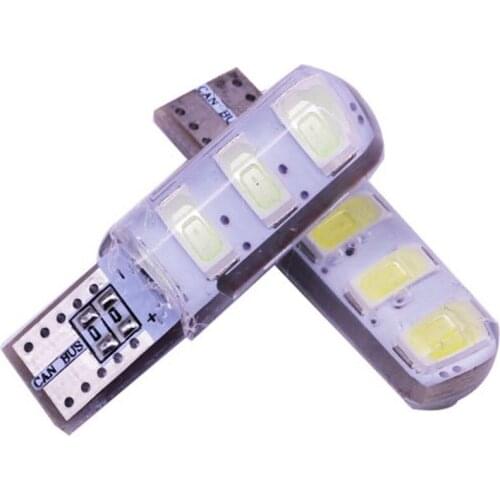 100pcs car t10 w5w led light bulbs for car 168 194 Turn Clearance bulb auto Readling Wedge lamp white 6000k 12v for CAR