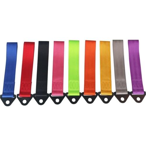 8 Colors Car Tow Strap Universal Racing Car Tow Strap/tow Ropes/Hook/Towing Bars Screws and Nuts