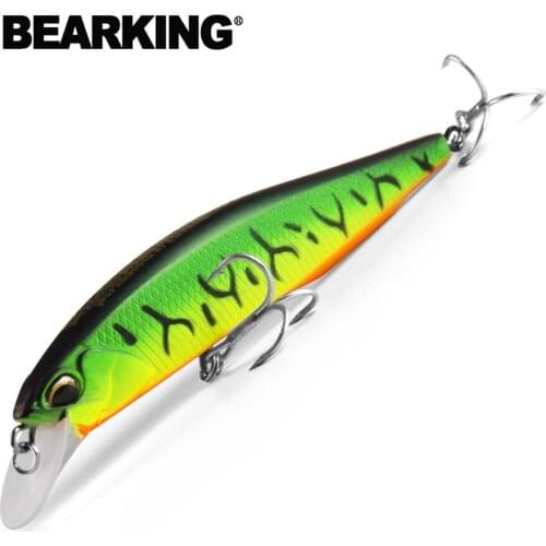 Bearking fishing lures 100mm 14.5g,5pcs/.lot. Bear king 2015 good fishing lures minnow,quality professional minnow