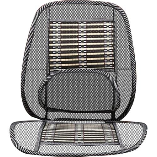 Car Waist Back Summer Seat Breathable Lumbar Massage Lumbar Backrest Office Home Waist Cushion Car Interior Cushion Supplies