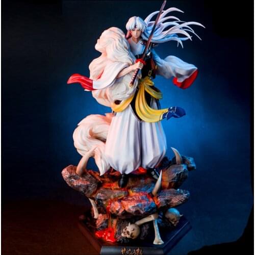 Statue Inuyasha GK Dark King 1/6 Sesshoumaru Limit Collection Series Statue Resin Action Figure Model Toys Y2056