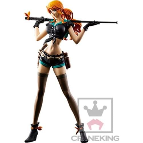 BANDAI Banpresto One Piece Flag Diamond Ship Nami Code: B PVC Figure BP38334
