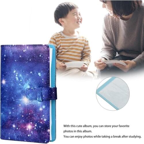 3-inch 96 Pockets PU Photo Album For Polaroid Business Card Holder Picture Case For Fujifilm Instax Mini8/9/7s/7C/25/70/90