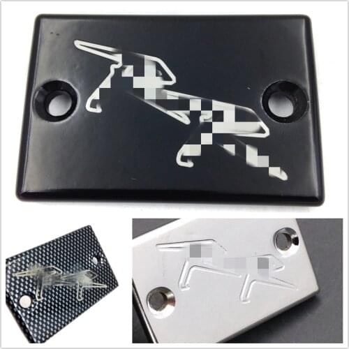 Chrome Rear Brake Fluid Reservoir Cap Cover For 2003-2009 Honda CBR 600RR Aftermarket Free Shipping Motorcycle Parts 2007 08