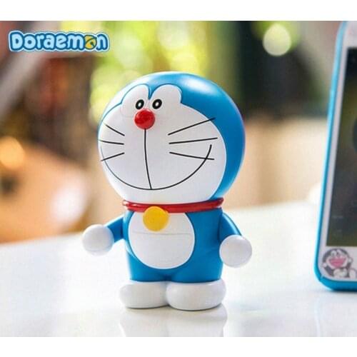 Iconstel New Rock Doraemon Mini Bluetooth speaker Robot Cat Doll Portable Wireless Music Player Desktop decoration gift