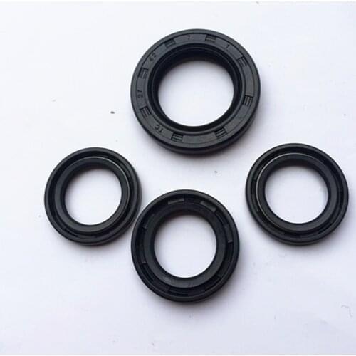 Motorcycle Full Complete Engine Oil Seal Rubber Gear Shaft Seal For GY6-50 GY6 50 60 139QMB Moped Scooter Dirt Bike TaoTao