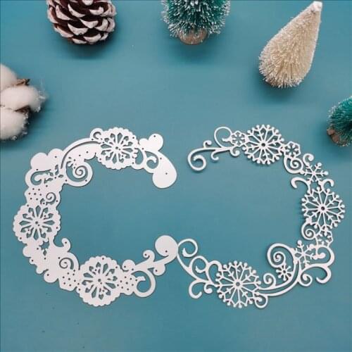 New Round flower metal cutting dies cut die mold Scrapbook paper craft knife mould blade punch stencils dies