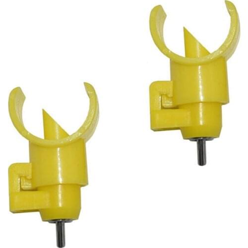 100 pcs Poultry drinker New Chicken Ball drinking Arc snap Waterer 25mm Quail Waterer Bird Poultry nipple drinkers