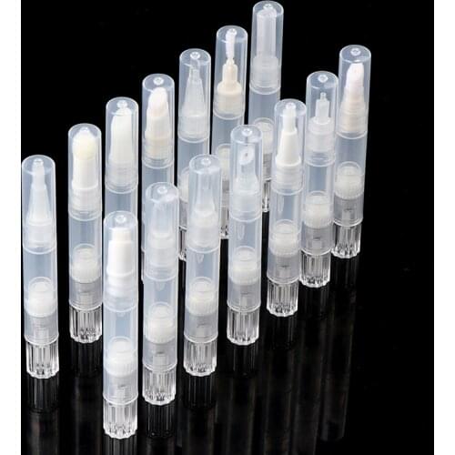 1.5ML Empty Nail Oil Pen With Brush Liquid Foundation Refillable Bottles New Arrival