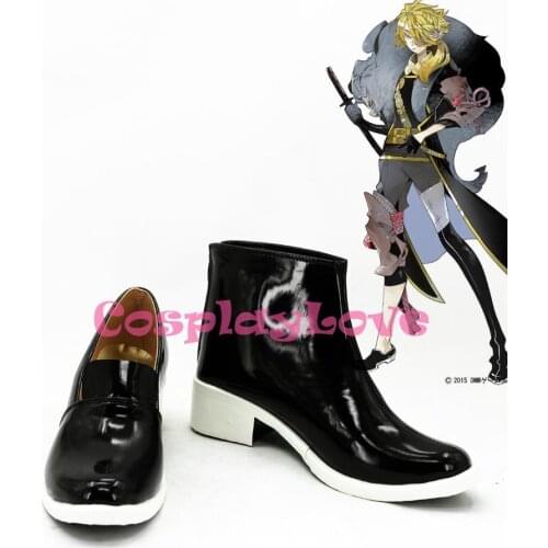 Custom Made Japanese Game Touken Ranbu Online Shishiou Cosplay Boots Shoes For Halloween Christmas