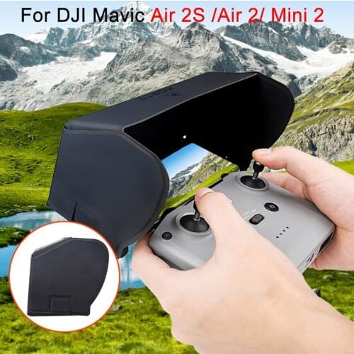 Smartphone Mobile Phone Sun Hood Magnetic Foldable Sunshade For DJI Mavic Air 2S/Mavic Mini 2 Remote Control Drone Accessories
