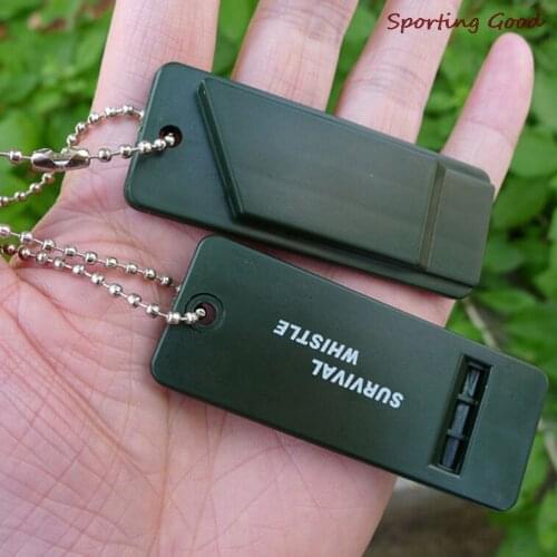 Survival Whistle First Aid Kits Outdoor Emergency Signal Rescue Hiking Camping Tool