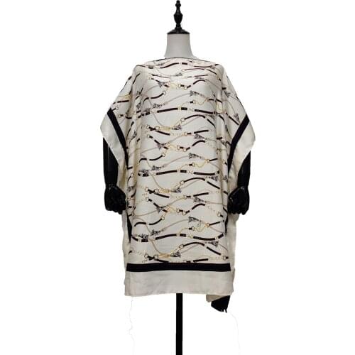 Traditional Kuwait Summer Abaya Muslim Cotton Midi Dress Free Size African Printed One-Shoulder Kaftan Robe Femme For Lady