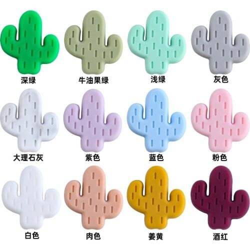 10Pcs Baby Teething Beads Food Grade Silicone Beads DIY Pacifier Clip Holder Teething Accessories Newborn Teether Toys For Teeth