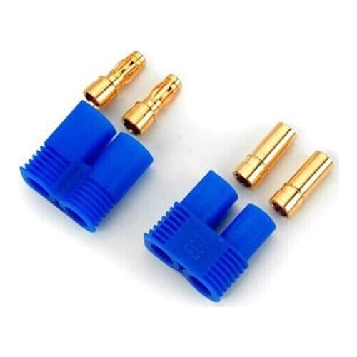 5pairs Male / Female EC3 Style Connector w/ 10pairs 3.5mm Gold Bullet Plug