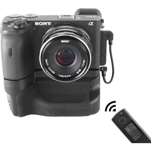Meike MK-A6600 PRO 2.4G Wireless Control Vertical Camera battery grip For sony A6600 camera