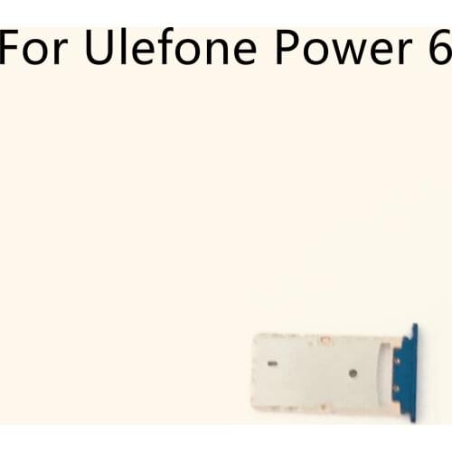 Ulefone Power 6 Used Sim Card Holder Tray Card Slot For Ulefone Power 6 MT6765V 6.3‘ 2340x1080 Free Shipping