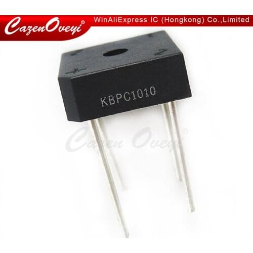 5pcs/lot KBPC1010 10A 1000V DIP Diode Bridge Rectifier diode new and original In Stock