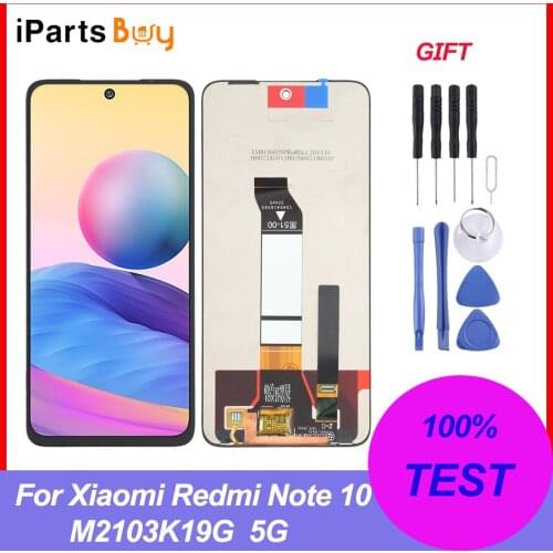 IPartsBuy for Xiaomi Redmi Note 10 5G Original IPS Material LCD Screen and Digitizer Full Assembly