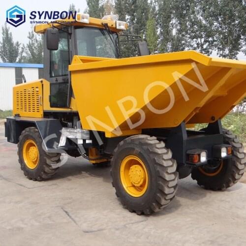 SYNBON dump truk 5ton 4WD dumper truck hydrauic multifunction dumper truck construction vehicles construction machinery SYD50