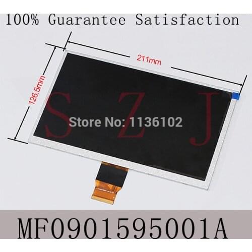 New 9 inch MF0901595001A LCD screen display for Soulycin 9 s10 x10 Newsmy n32 Venus Jxds9100 lcd screen Free shipping