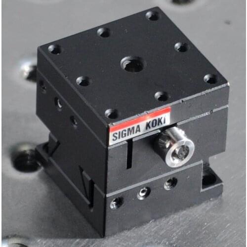 Sigma TASB-252 XY axis optical high precision manual translation table dovetail groove fine-tuning sliding table copper