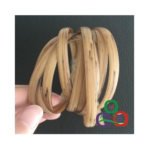 500g Wood Color synthetic rattan weaving material plastic rattan for knit and repair chair table Material