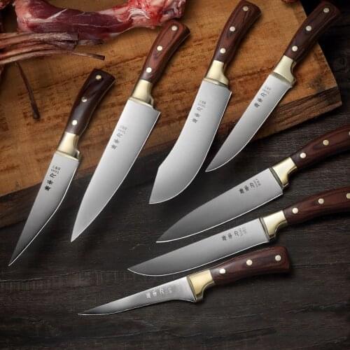 50cr15 Steel German Hand-made Boning Knife Professional Butcher Meat Sharp Skinning Multifunction Slaughter Tool Water Grinding